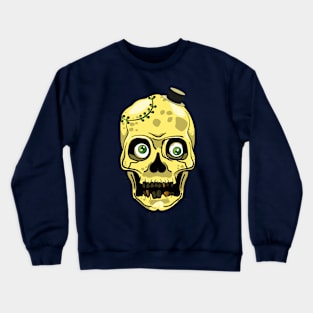 Yellow Skull Crewneck Sweatshirt